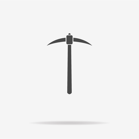 Pickaxe icon. Vector concept illustration for design.のイラスト素材