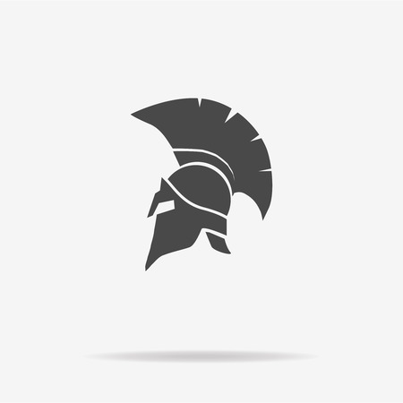 Helmet icon. Vector concept illustration for design.のイラスト素材