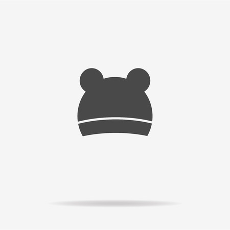 Hat with ears icon. Vector concept illustration for design.のイラスト素材