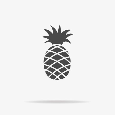 Pineapple icon. Vector concept illustration for design.のイラスト素材