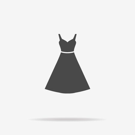 Dress icon. Vector concept illustration for design.のイラスト素材