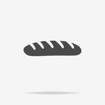 Bread icon. Vector concept illustration for design.のイラスト素材
