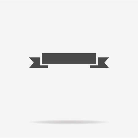 Ribbon icon. Vector concept illustration for design.のイラスト素材