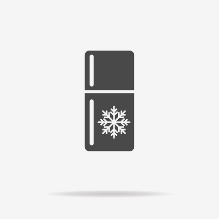 Refrigerator icon. Vector concept illustration for design.のイラスト素材