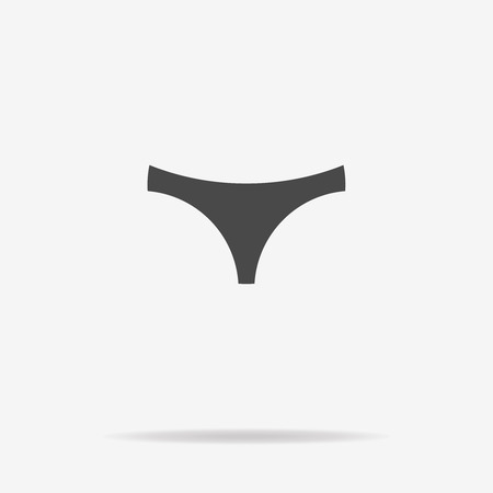 Panties icon. Vector concept illustration for design.のイラスト素材