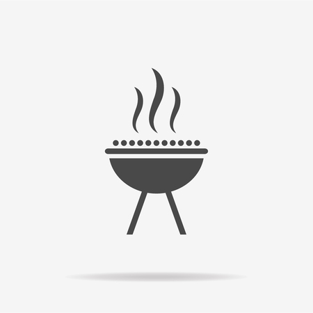 Barbecue icon. Vector concept illustration for design.のイラスト素材