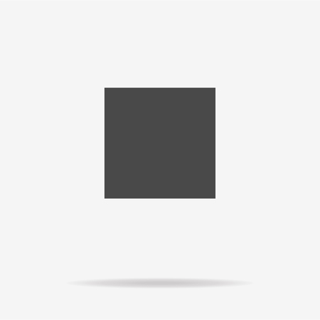 Square icon. Vector concept illustration for design.のイラスト素材