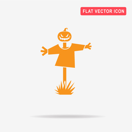 Scarecrow icon. Vector concept illustration for design.のイラスト素材