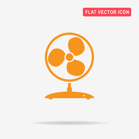 Fan icon. Vector concept illustration for design.のイラスト素材