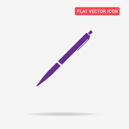 Ballpoint pen icon. Vector concept illustration for design.のイラスト素材