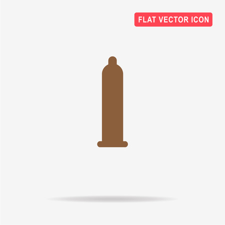 Condom icon. Vector concept illustration for design.のイラスト素材