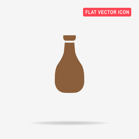 Soy sauce icon. Vector concept illustration for design.のイラスト素材