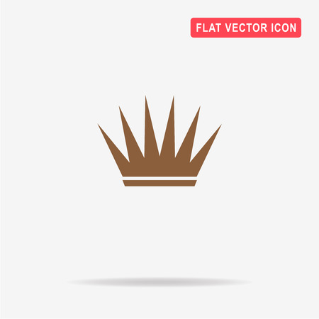 Crown icon. Vector concept illustration for design.のイラスト素材