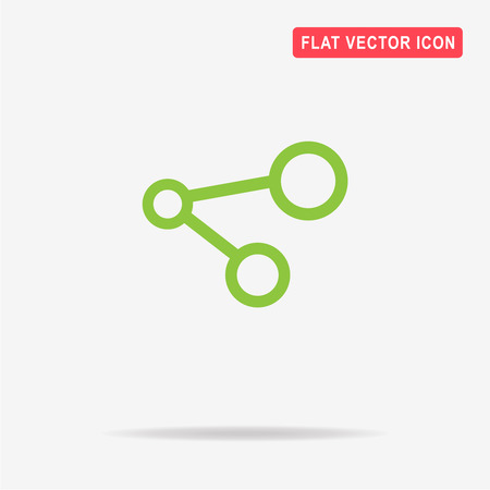 Network icon. Vector concept illustration for design.のイラスト素材