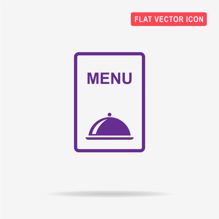 Menu icon. Vector concept illustration for design.のイラスト素材