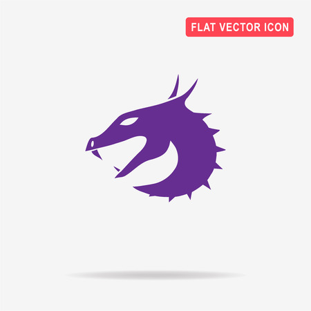 Dragon icon. Vector concept illustration for design.のイラスト素材
