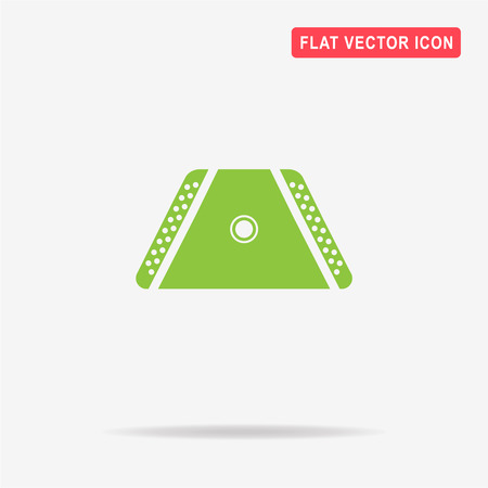 Gusli icon. Vector concept illustration for design.のイラスト素材