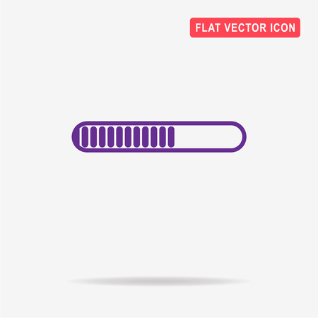 Loading icon. Vector concept illustration for design.のイラスト素材