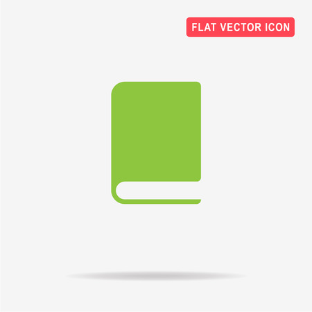 Book icon. Vector concept illustration for design.のイラスト素材