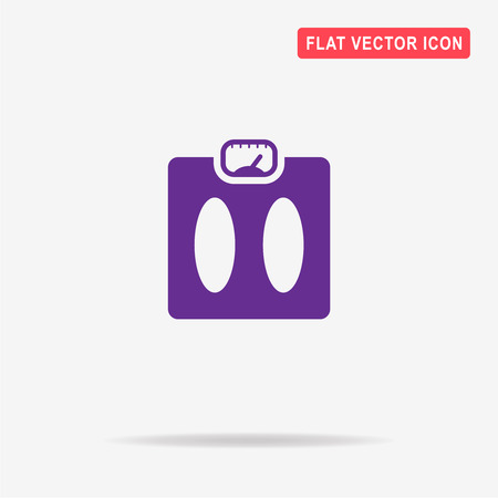 Weight icon. Vector concept illustration for design.のイラスト素材