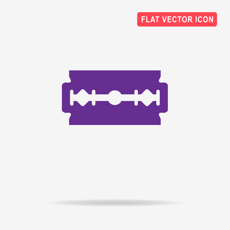 Razor icon. Vector concept illustration for design.のイラスト素材