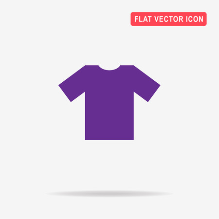 Shirt icon. Vector concept illustration for design.のイラスト素材