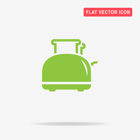 Toaster icon. Vector concept illustration for design.のイラスト素材