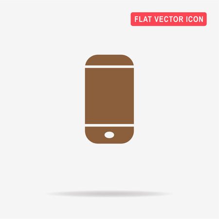 Smartphone icon. Vector concept illustration for design.のイラスト素材