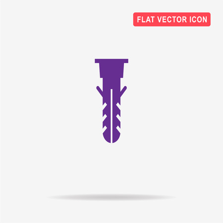 Dowel icon. Vector concept illustration for design.のイラスト素材
