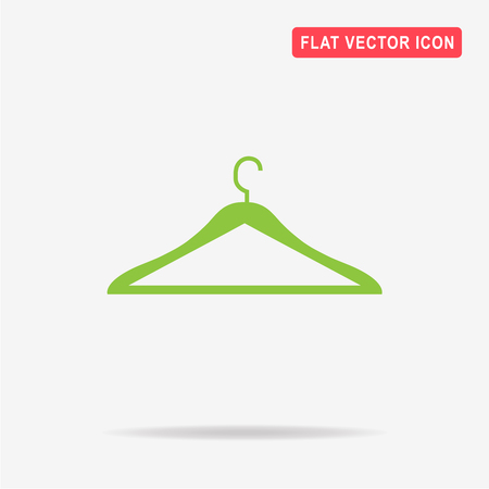 Hanger icon. Vector concept illustration for design.のイラスト素材