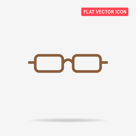 Glasses icon. Vector concept illustration for design.のイラスト素材
