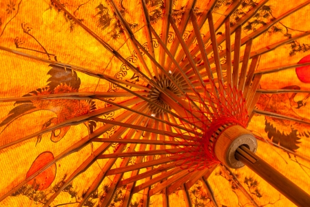 part of umbrellaの写真素材