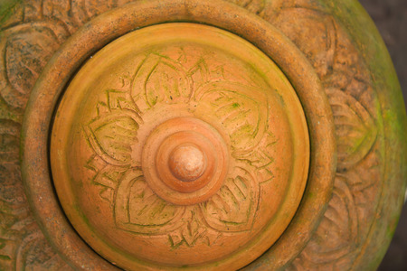 Thai design Clay Potteryの写真素材