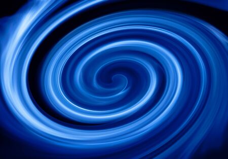 Abstract circle on black background