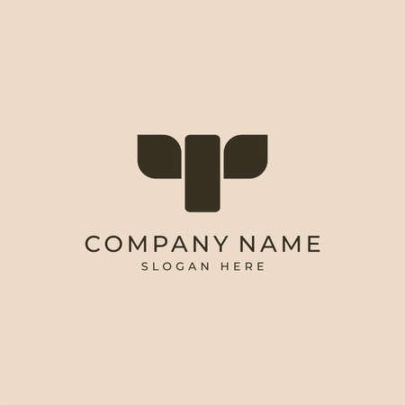 Abstract logo for a company, business center or store.Business logo. Vector image.のイラスト素材