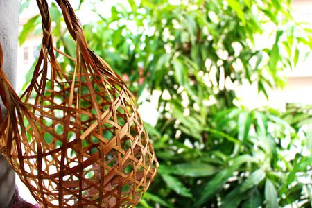 Handmade basketworkの写真素材