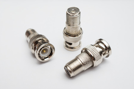 High-frequency BNC connectorsの写真素材