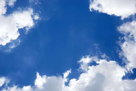 cloud and blue skyの写真素材