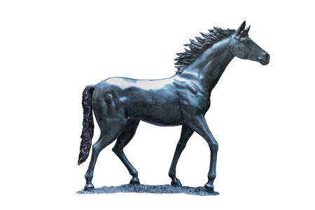 Sculpture of a Horseの写真素材