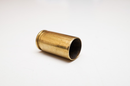 Empty bullet in vintage tone backgroundの写真素材