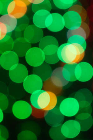 Green bokeh lightの写真素材