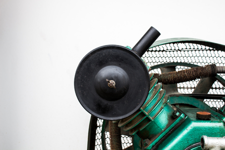Triple Cylinder Reciprocating Air Compressors on Industryの写真素材