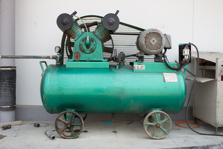 Air compressorの写真素材