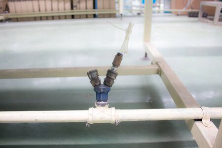 Pneumatic connector/Quick Coupler/3 Way Multi Passの写真素材