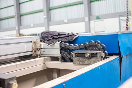 Conveyor chain drive shaft production line of the factory