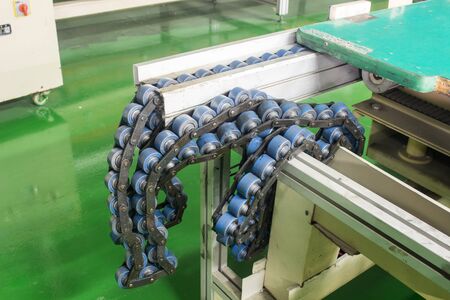 Conveyor chain drive shaft production line of the factory