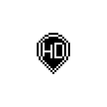 HD creative letter logo design concept for sale in high quality professional design that will print well across any print mediaの写真素材