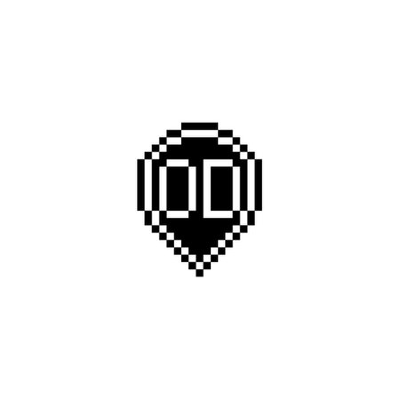 OD creative letter logo design concept for sale in high quality professional design that will print well across any print mediaの写真素材