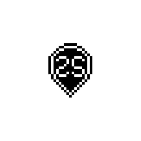 ZS creative letter logo design concept for sale in high quality professional design that will print well across any print mediaの写真素材