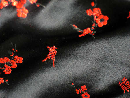 oriental fabricの写真素材